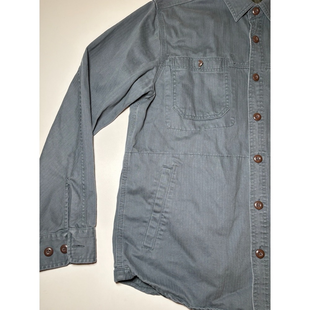 Howler Bros Chore Button Down Shacket | Blue | Medium - Picture 5 of 8